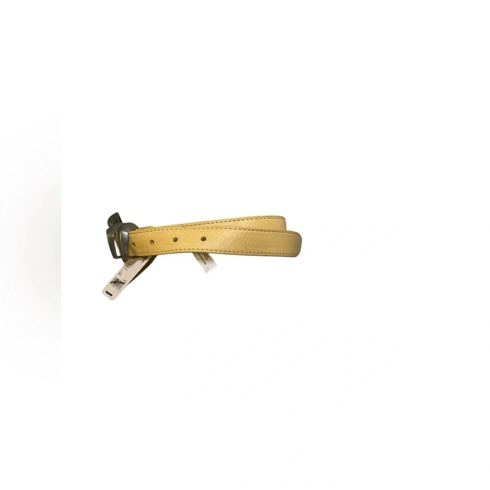Free People New Billie Leather Belt Honey Size M/L